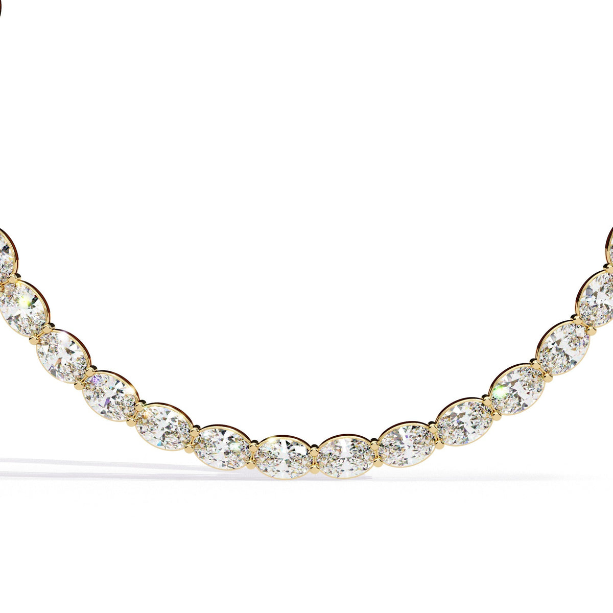 The Bianca Seamless Tennis Choker 11 Necklace