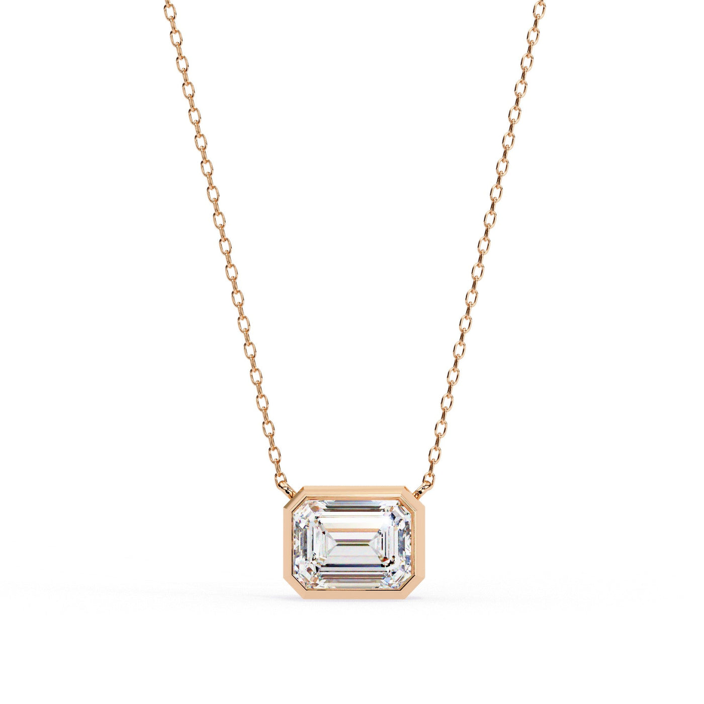 The Seraphina Pear Floating Halo 9 Pendant