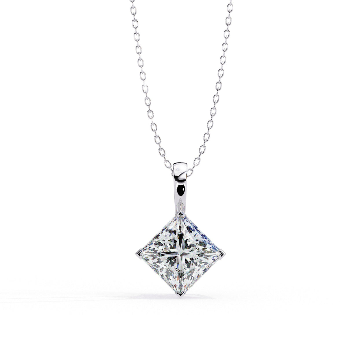 The Nova Medallion Diamond Sunburst 9 Pendant