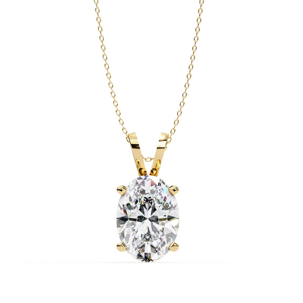 The Isolde Cushion Cut Pavé 9 Pendant