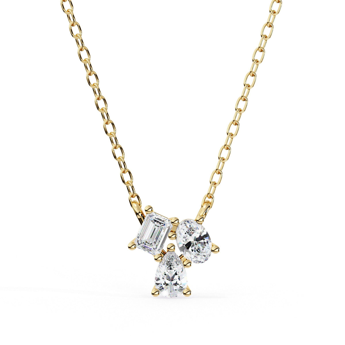 The Juliette Petite Solitaire Locket 9 Pendant
