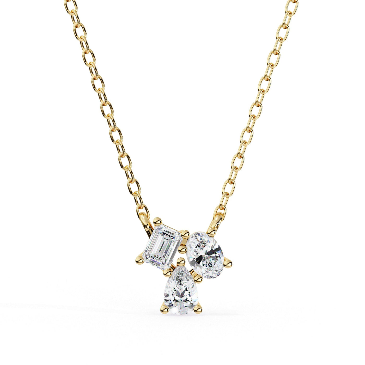 The Juliette Petite Solitaire Locket 9 Pendant