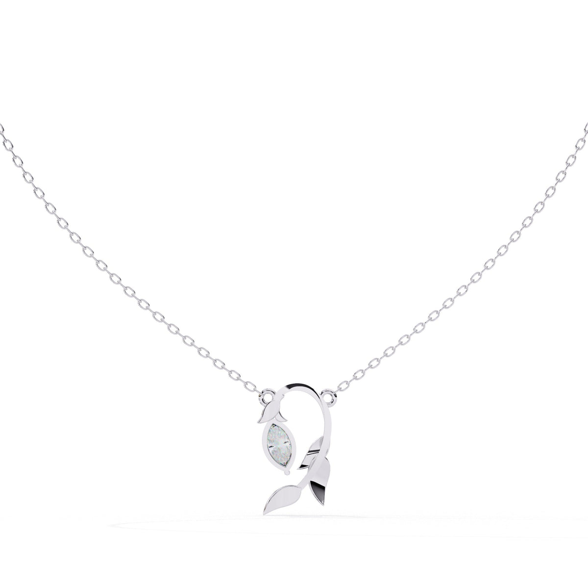 The Orion Bezel Floating Solitaire 10 Pendant