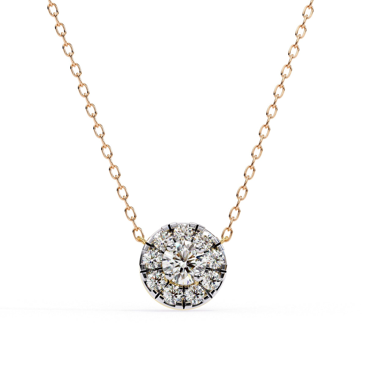 The Clara Minimalist Floating Solitaire 10 Pendant