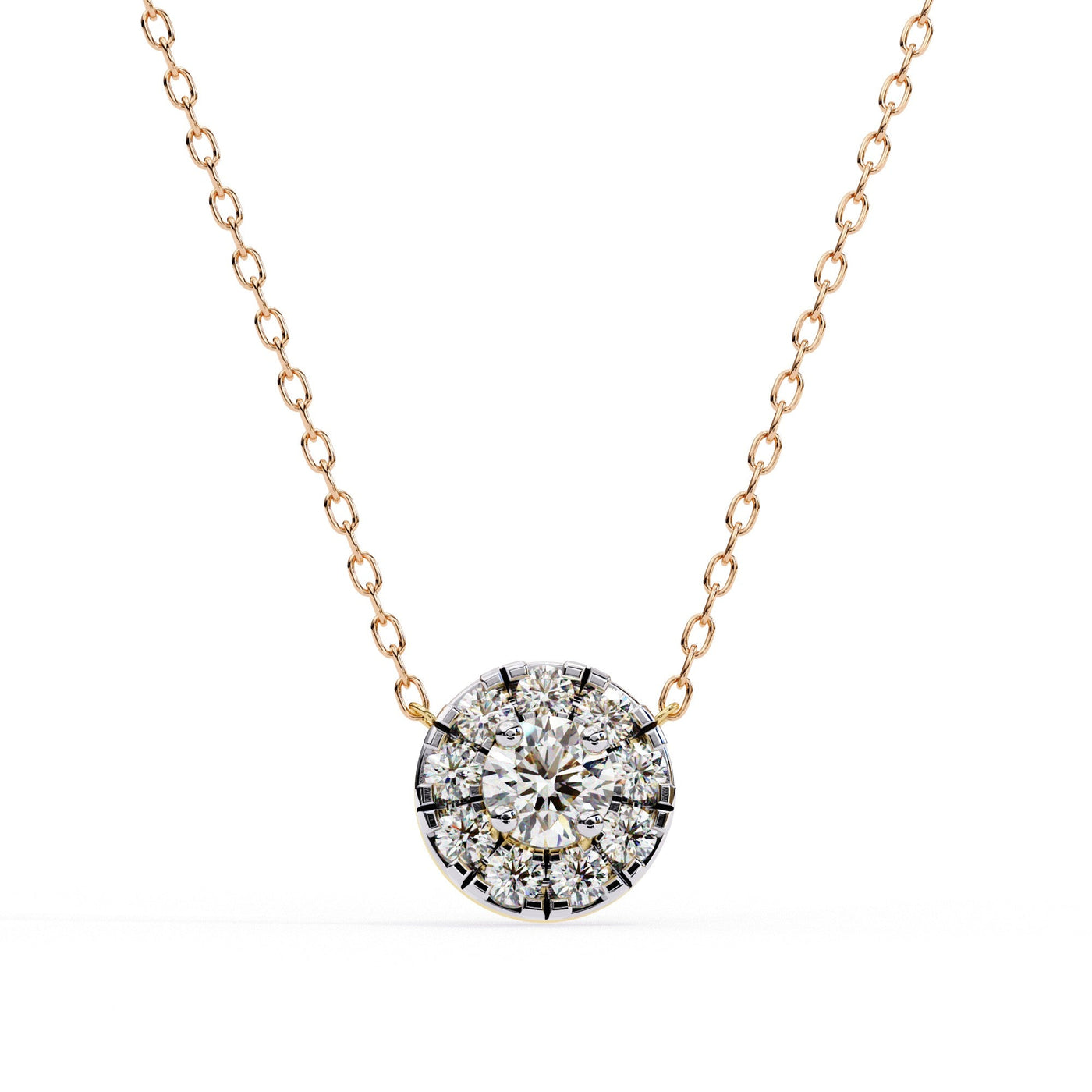 The Clara Minimalist Floating Solitaire 10 Pendant