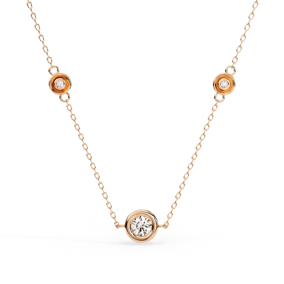 The Isolde Cushion Cut Pavé 10 Pendant