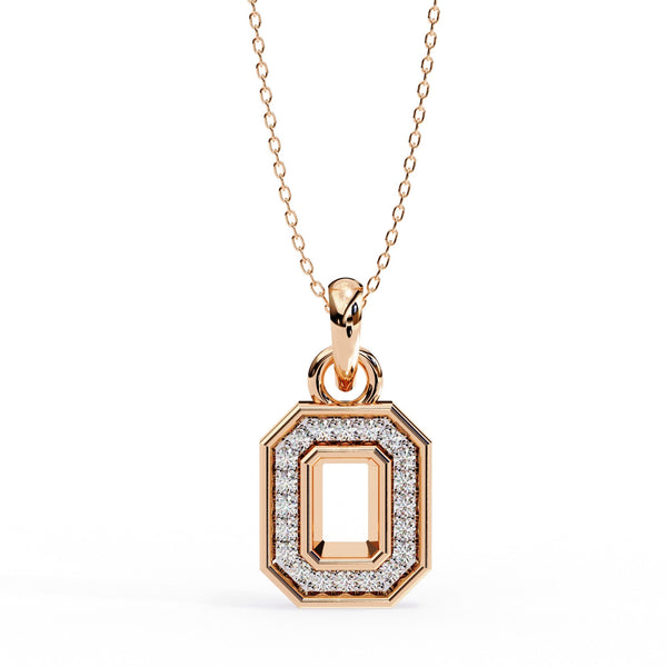 The Rosalind Scalloped Halo 10 Pendant