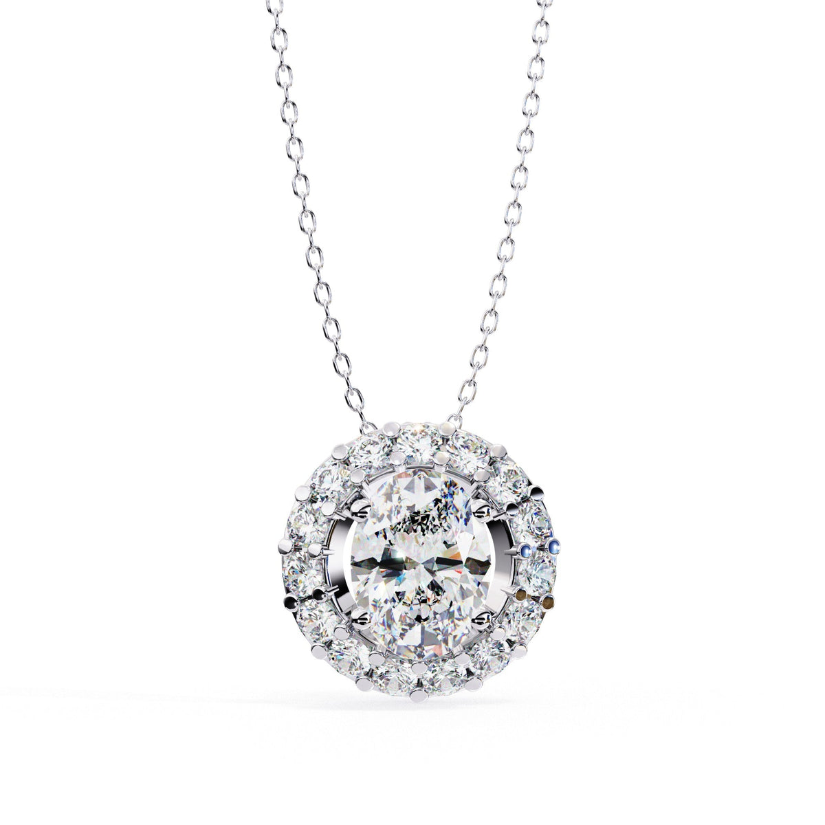 The Evangeline Radiant Solitaire 10 Pendant