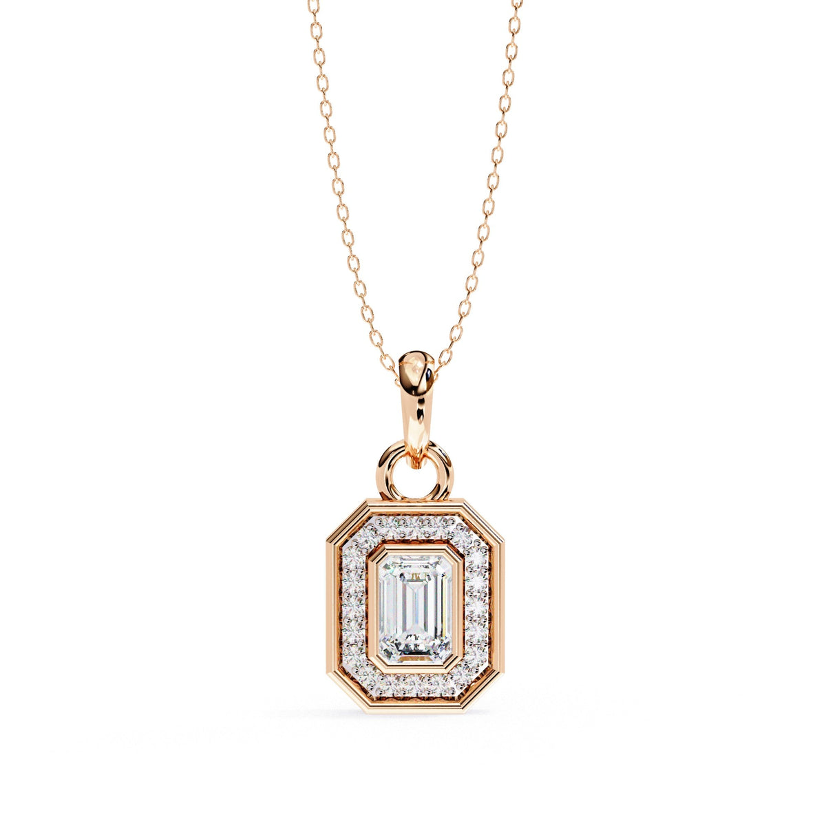 The Bianca Delicate Diamond Cross 10 Pendant