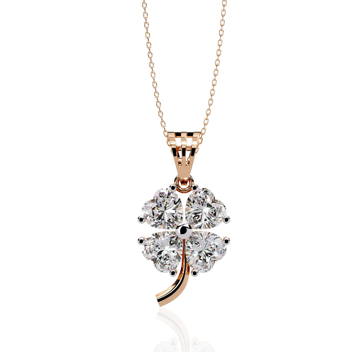 The Calista Geometric Emerald Cut 11 Pendant