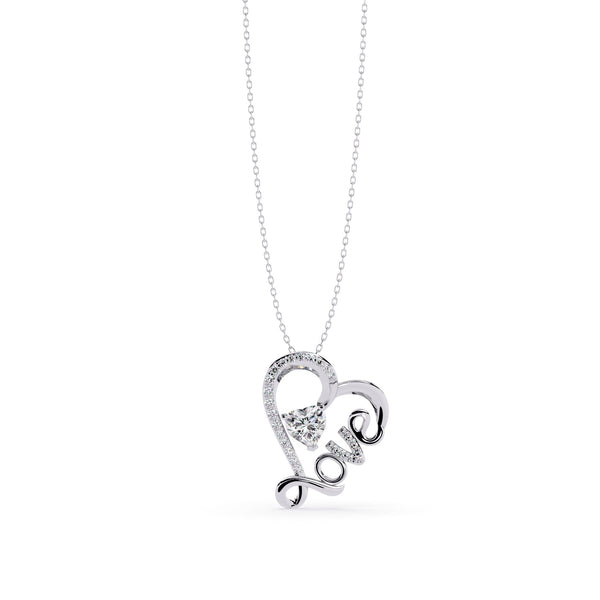The Clara Minimalist Floating Solitaire 11 Pendant