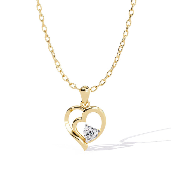 The Isolde Cushion Cut Pavé 11 Pendant