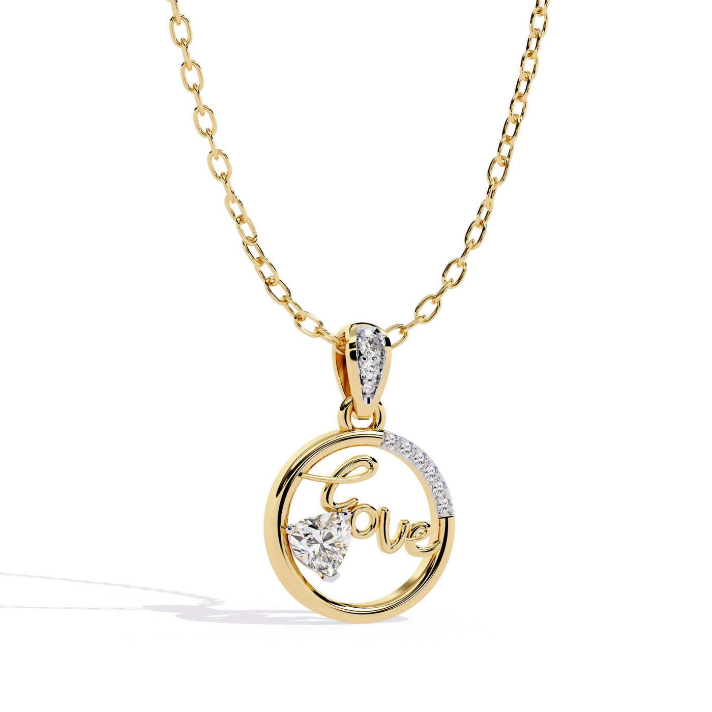 The Juliette Petite Solitaire Locket 11 Pendant