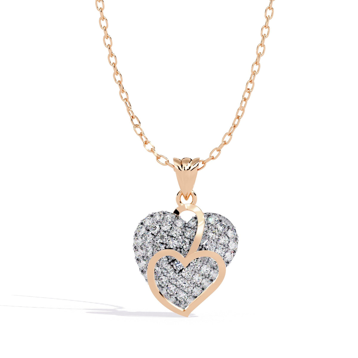 The Aurelia Solitaire Compass-Set 13 Pendant