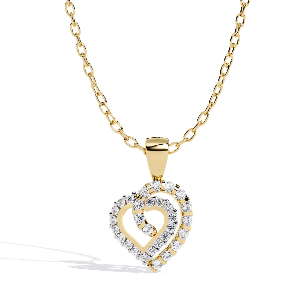 The Lyra Double Halo Starburst 13 Pendant