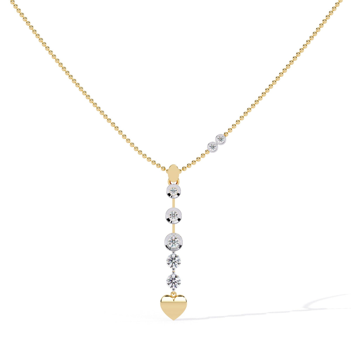 The Isolde Cushion Cut Pavé 13 Pendant