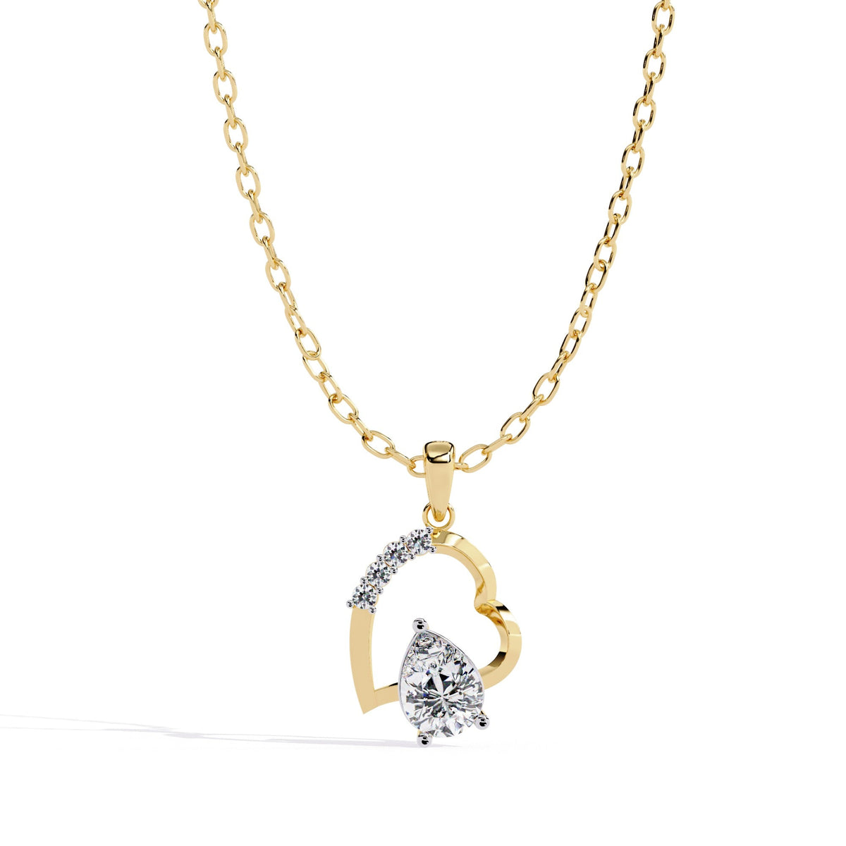 The Rosalind Scalloped Halo 13 Pendant