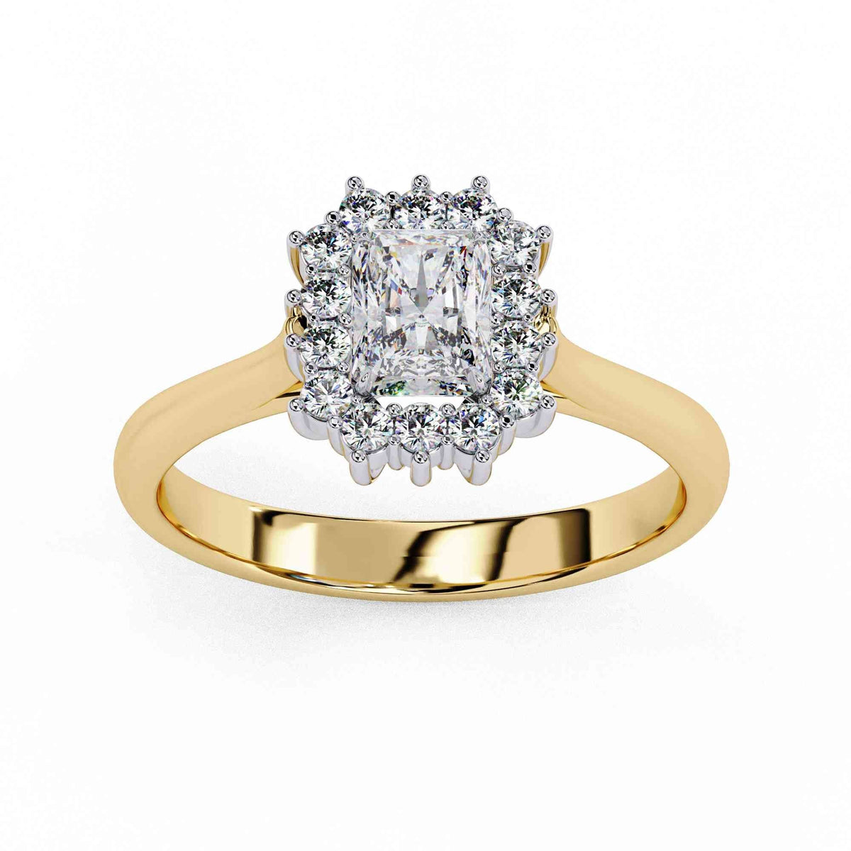 The Celeste Solitaire Edition 5 Ring