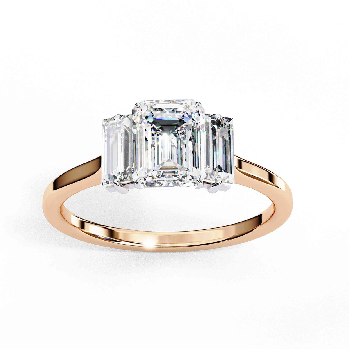 The Seraphine Three-Stone Trinity Edition 5 Ring