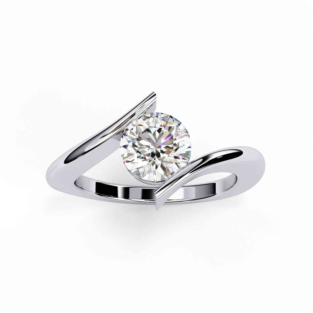 The Beatrice Chevron Wave Edition 5 Ring