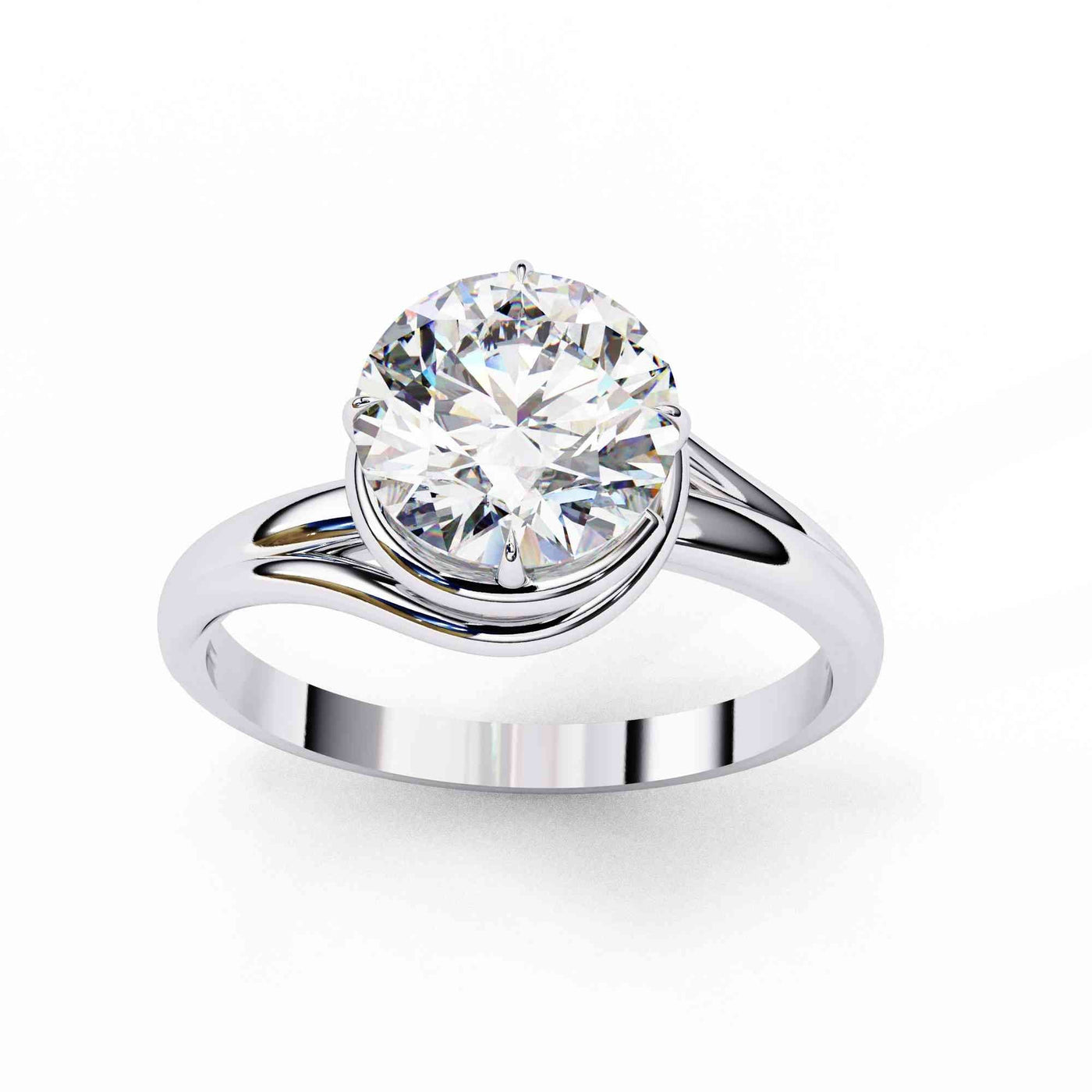 The Eleanora Oval Solitaire Edition 5 Ring