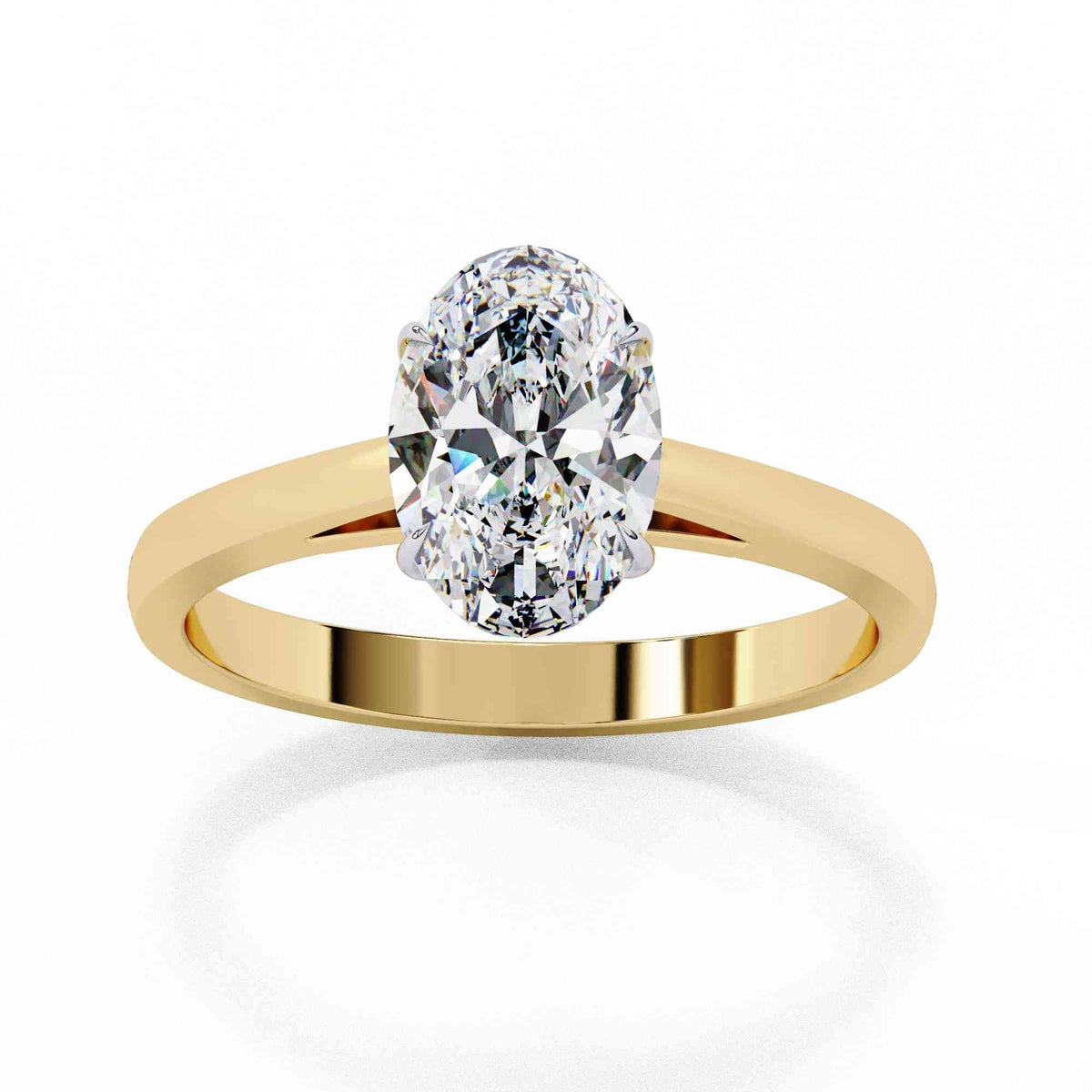 The Valentina Double Hidden Halo Edition 5 Ring