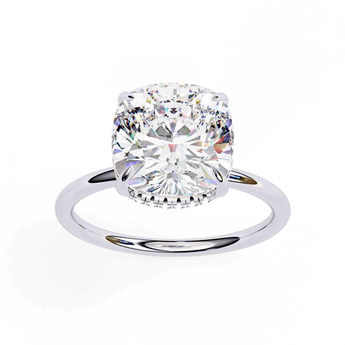 The Camille Knife-Edge Solitaire Edition 5 Ring