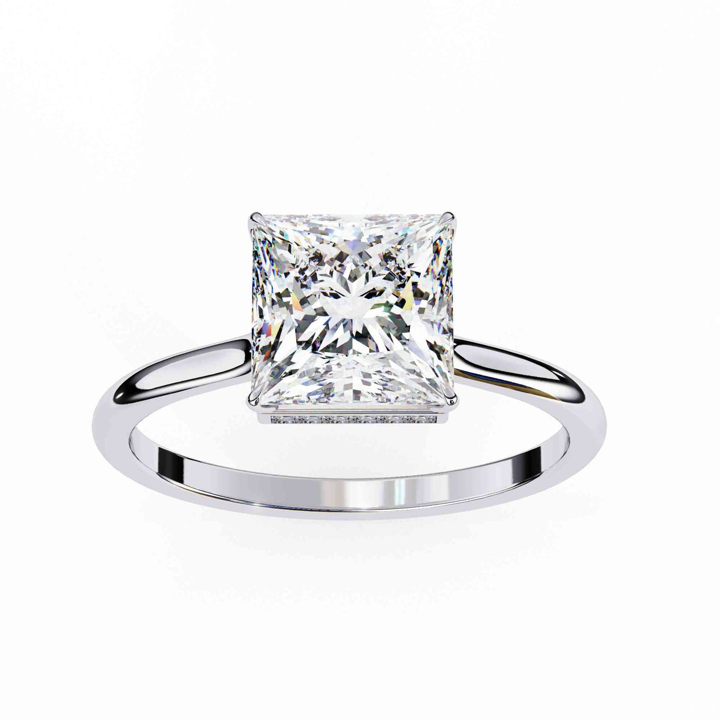 The Daphne Delicate Floral Crown Edition 5 Ring
