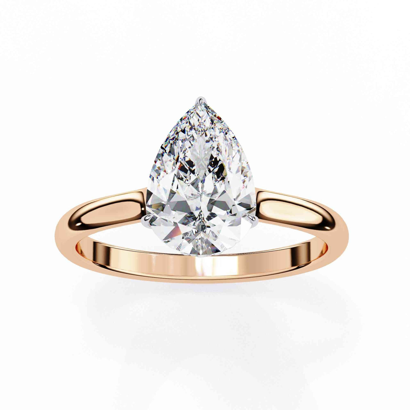 The Selene Luna Solitaire Edition 5 Ring