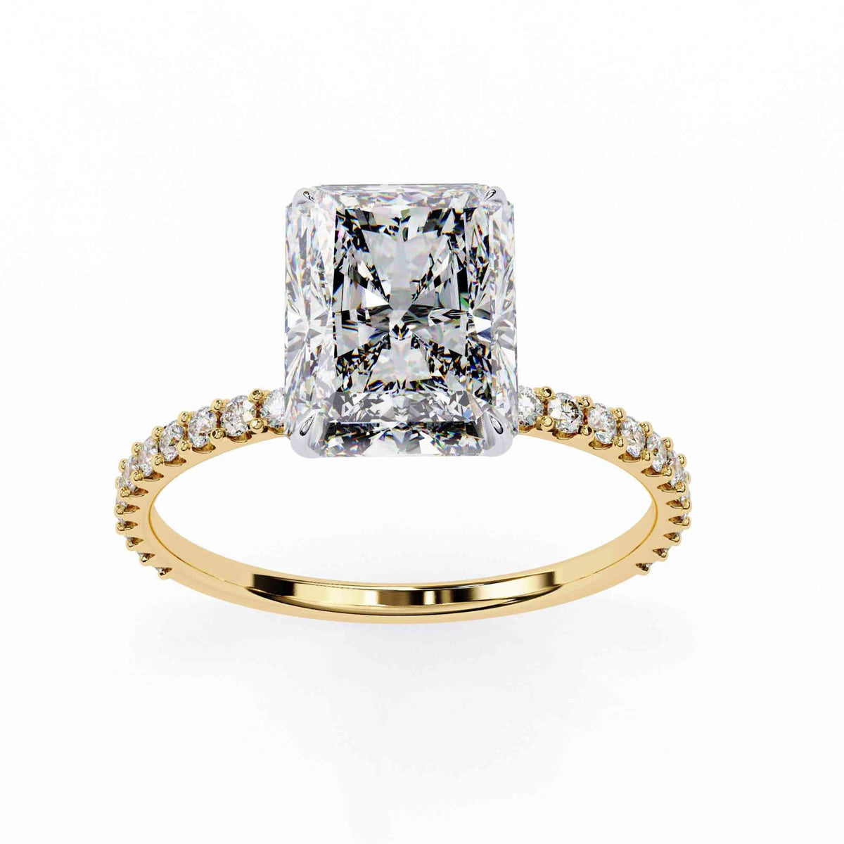 The Luciana Delicate Halo Edition 5 Ring