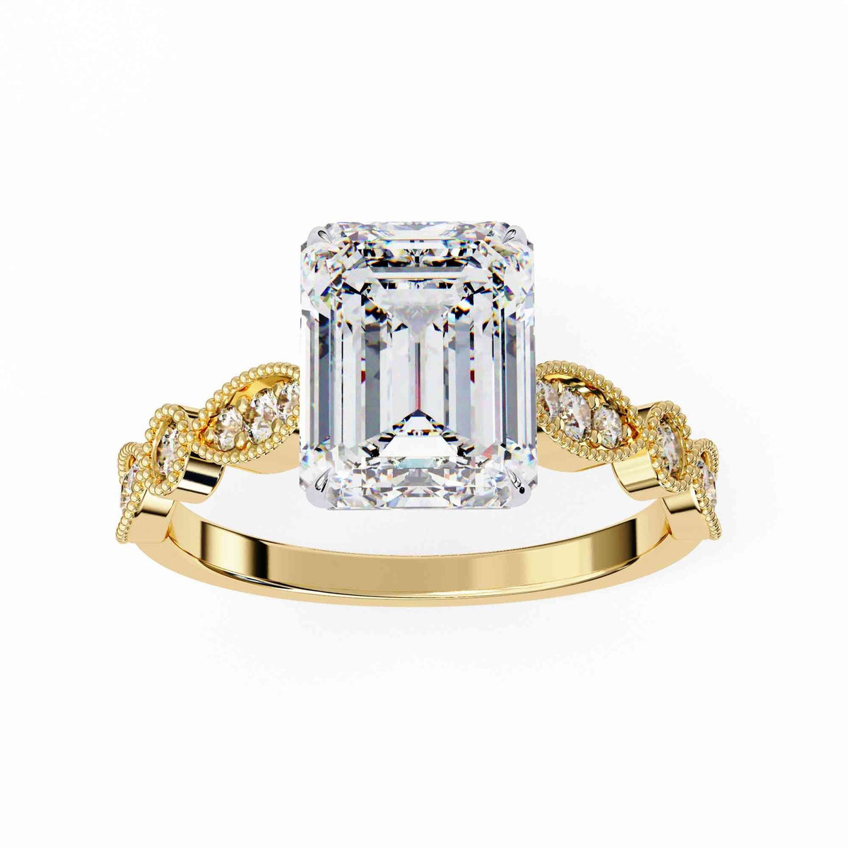 The Annelise Pavé Bridge Edition 5 Ring