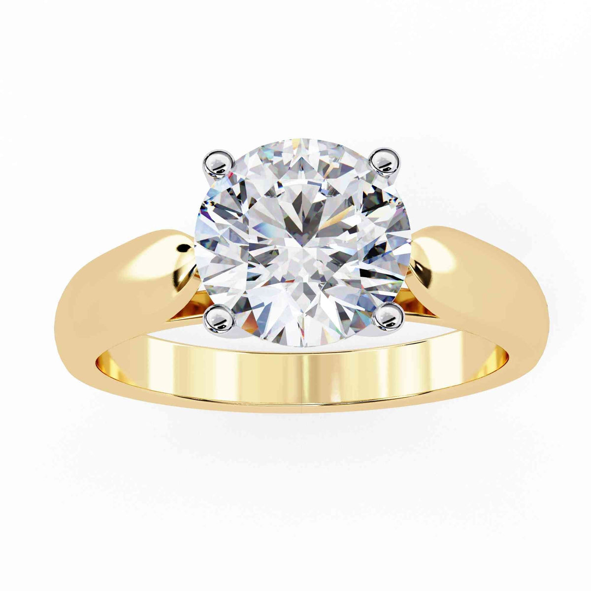 The Therese Bezel Crown Stacking Edition 5 Ring