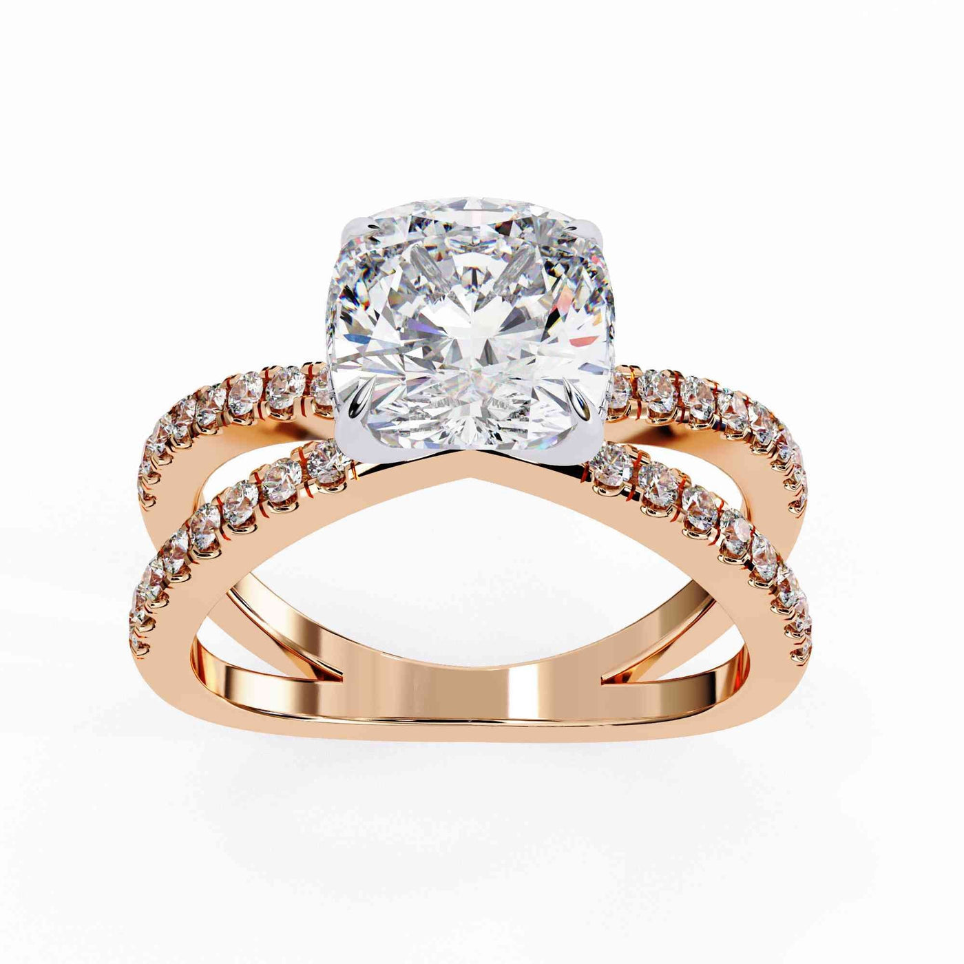 The Coralie Scalloped Diamond Edition 5 Ring