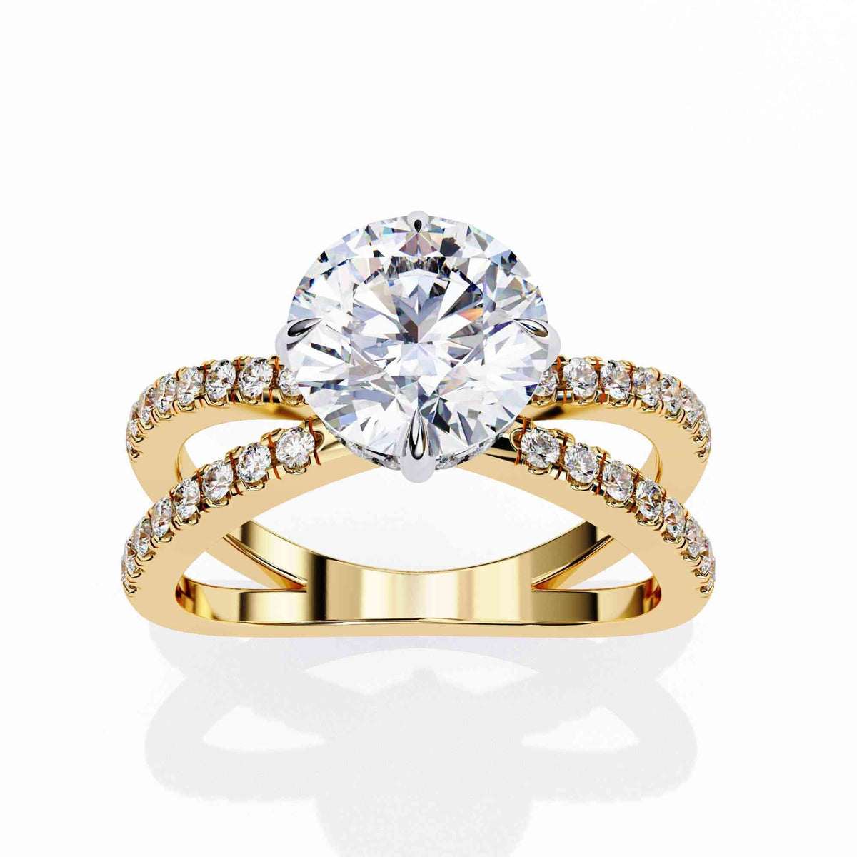 The Celeste Solitaire Edition 6 Ring