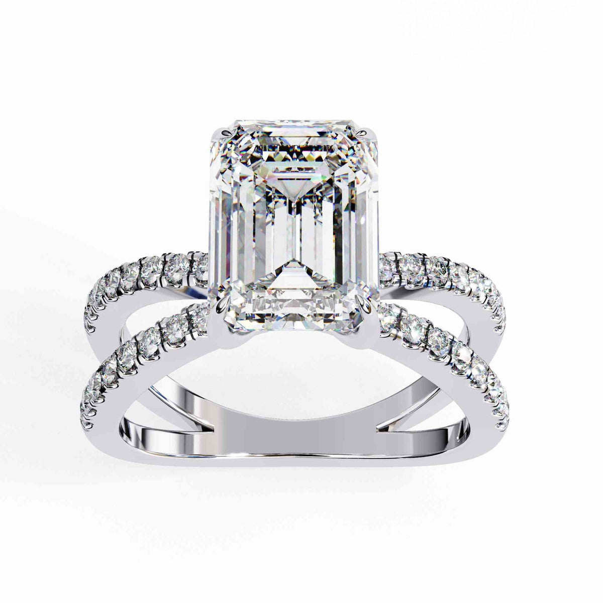 The Elara Floral Cluster Edition 6 Ring