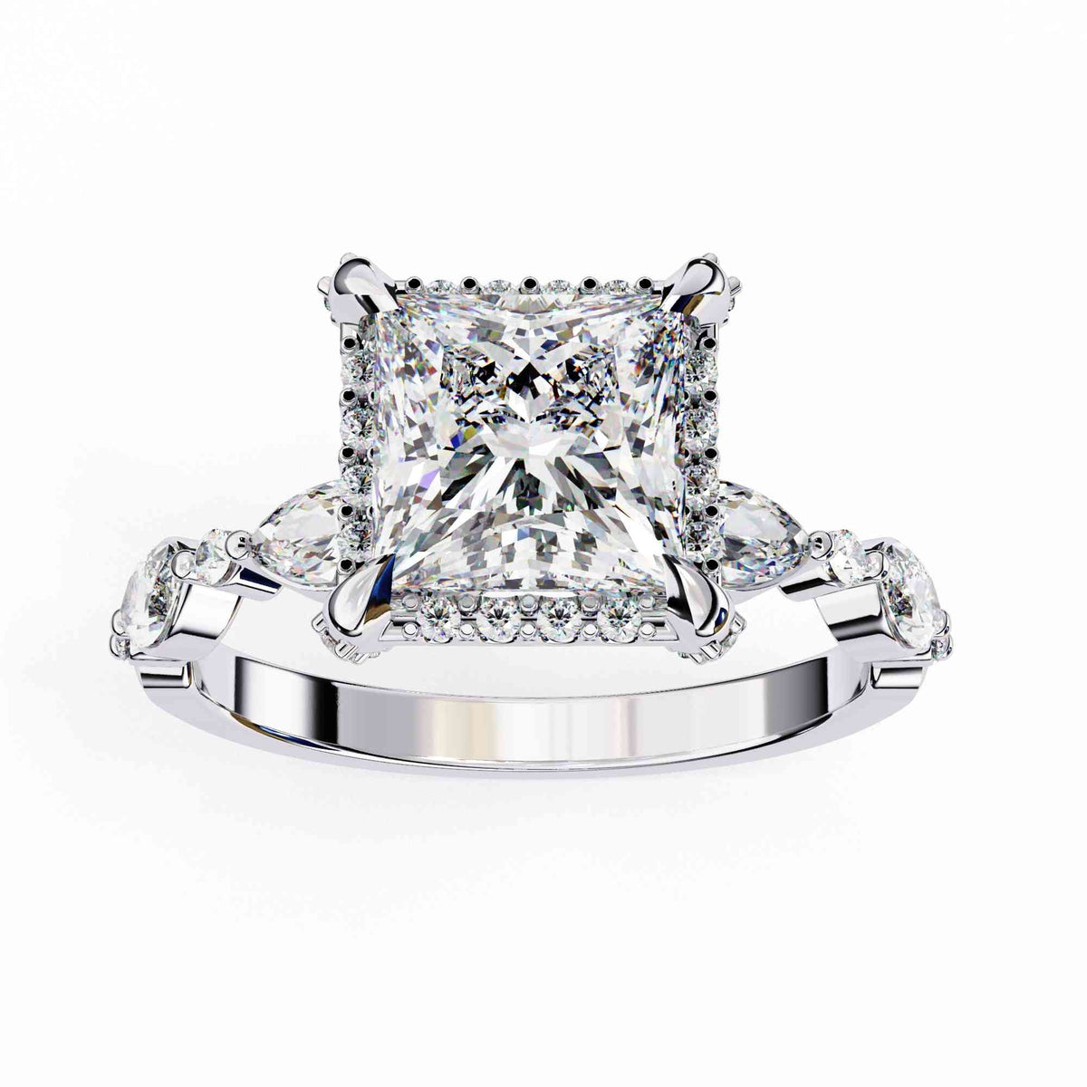 The Francesca Floating Diamond Edition 6 Band