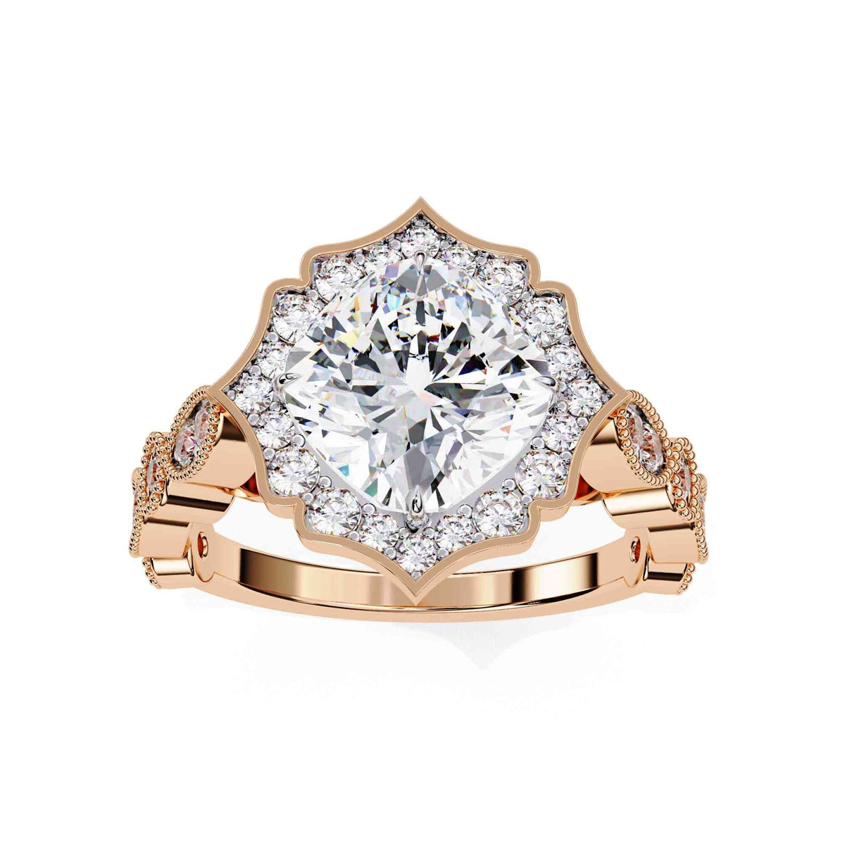 The Selene Luna Solitaire Edition 6 Ring