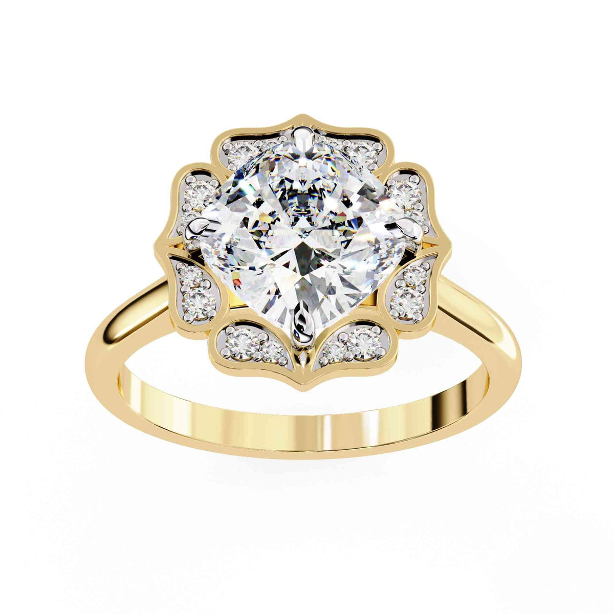 The Octavia Asscher Cut Classic Edition 6 Ring