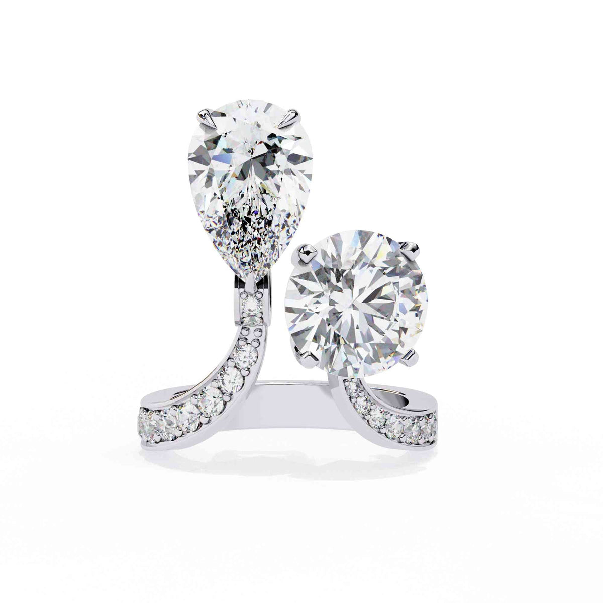 The Beatrice Chevron Wave Edition 7 Ring