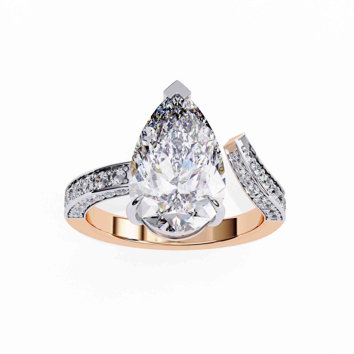 The Dahlia Milgrain Vintage Edition 7 Ring