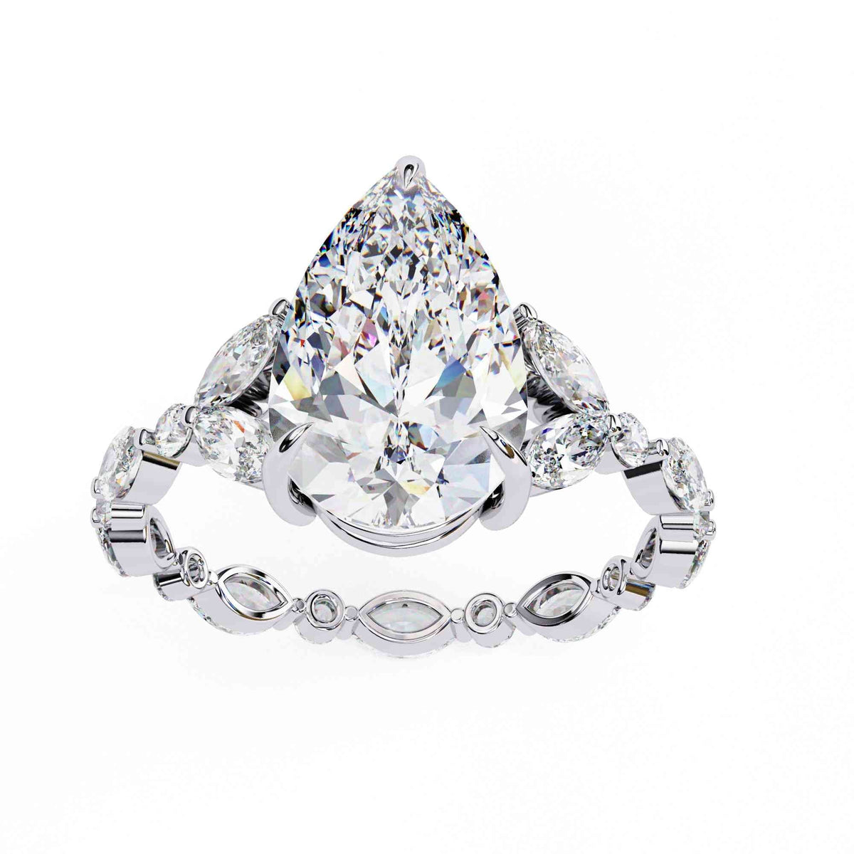 The Cordelia Crown Marquise Edition 7 Ring