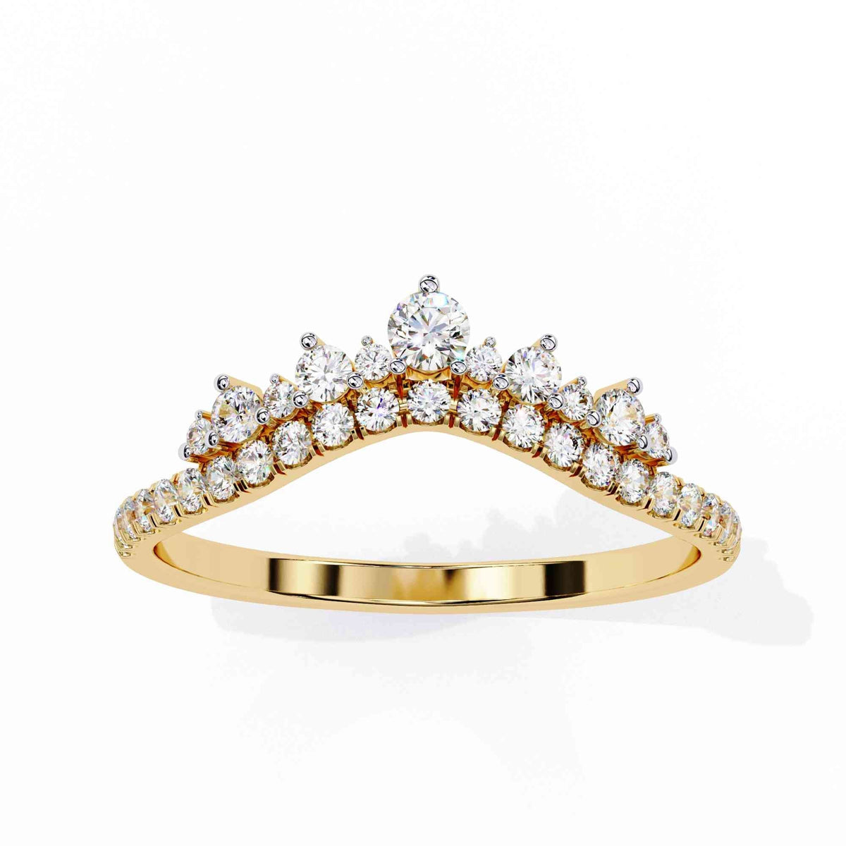 The Francesca Floating Diamond Edition 7 Band