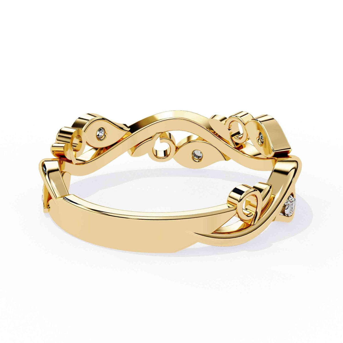 The Camille Knife-Edge Solitaire Edition 7 Ring