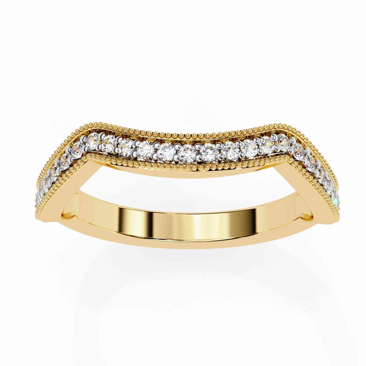 The Clarissa Oval Tulip Basket Edition 7 Ring