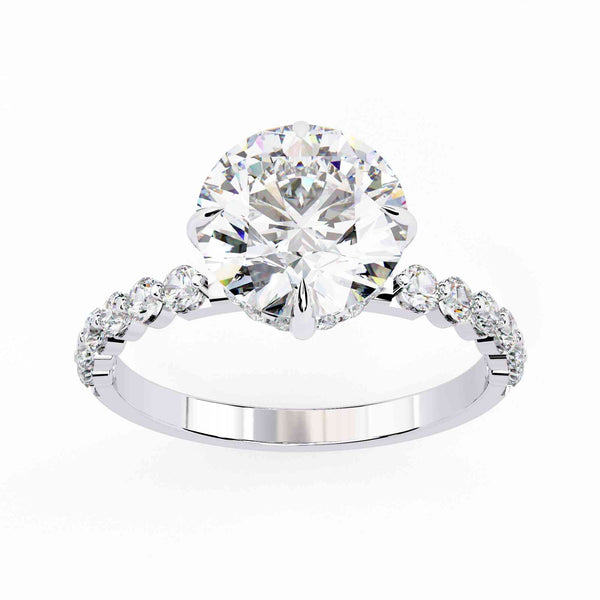The Amira East-West Emerald Edition 7 Ring