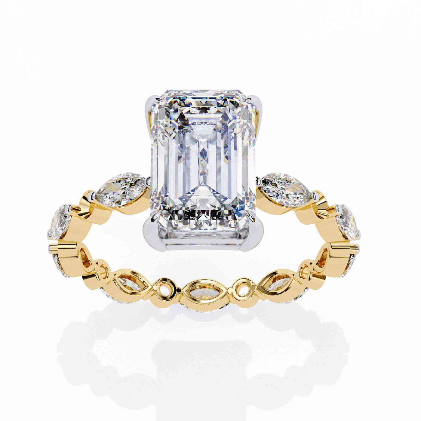 The Aurelia Hidden Halo Edition 8 Ring