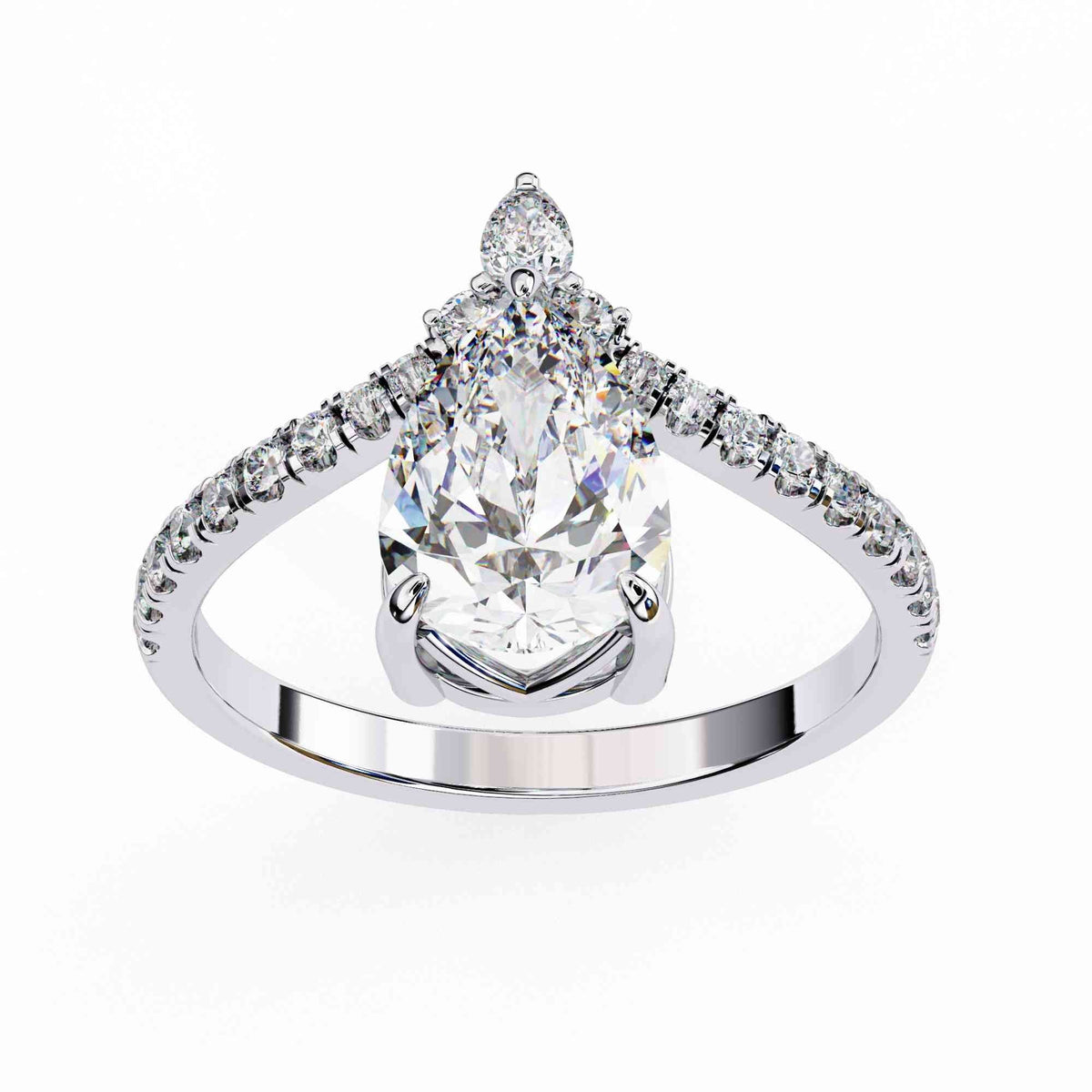 The Elara Floral Cluster Edition 8 Ring