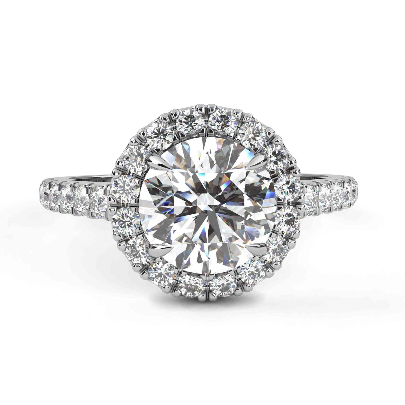 The Lysandra Twisted Vine Pavé Edition 8 Ring