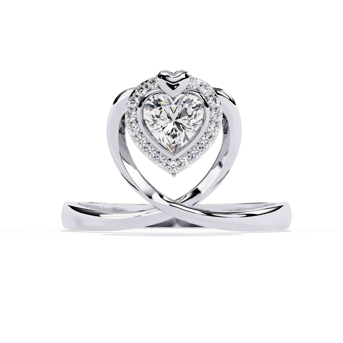 The Tatiana East-West Solitaire Edition 8 Ring