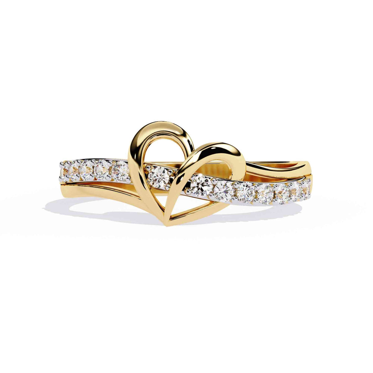 The Annelise Pavé Bridge Edition 8 Ring